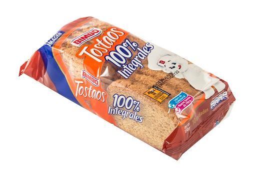 Tostada BIMBO Tostaos Integrales x10und.