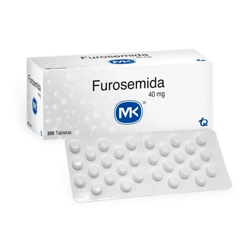 Fraccion Furosemida 40Mg MK Blister x 30Tab