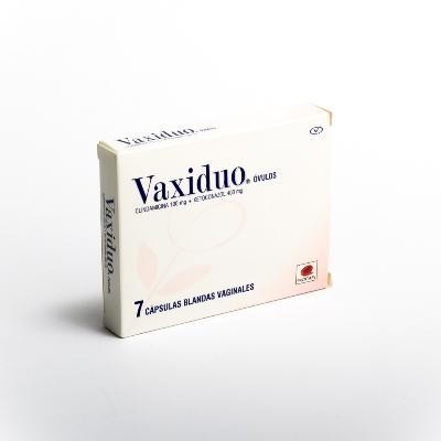 Vaxiduo 100/400 Óvulos Caja x7Óvu. Procaps Clindamicina  Ketoconazol
