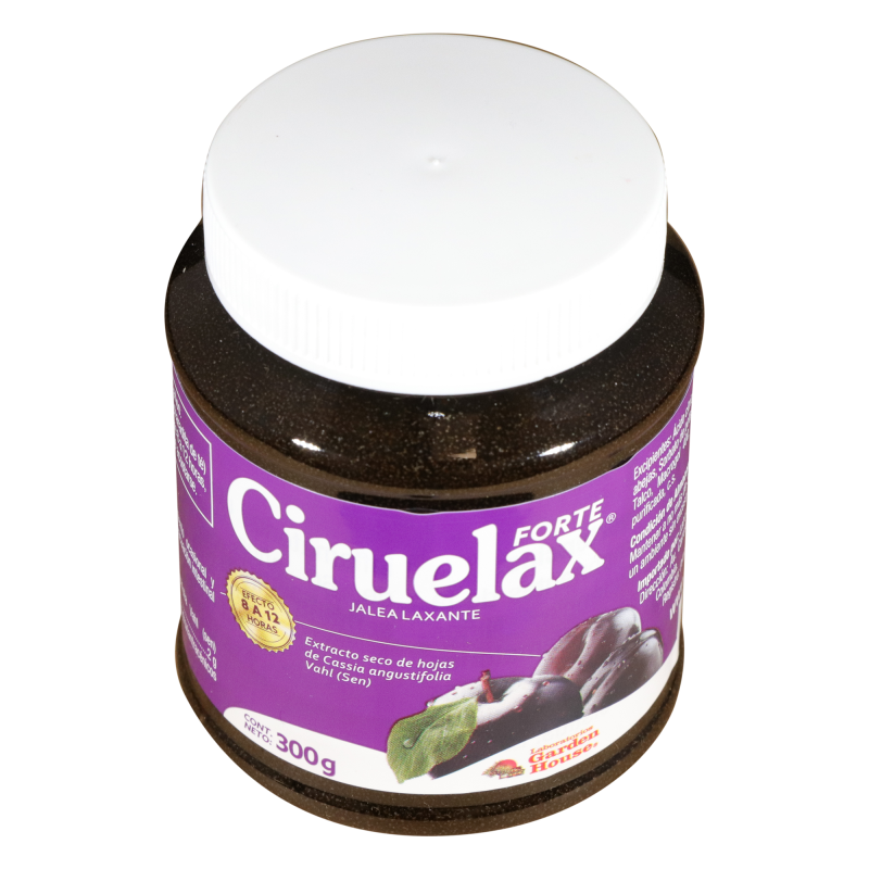Ciruelax Forte Jalea laxante Garden Hause frasco x300g