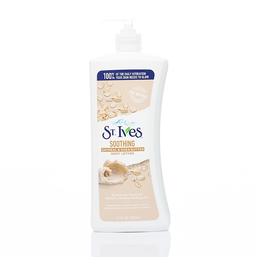 Loción Corporal St Ives Nutritiva Avena Y Manteca De Karité x  621Ml