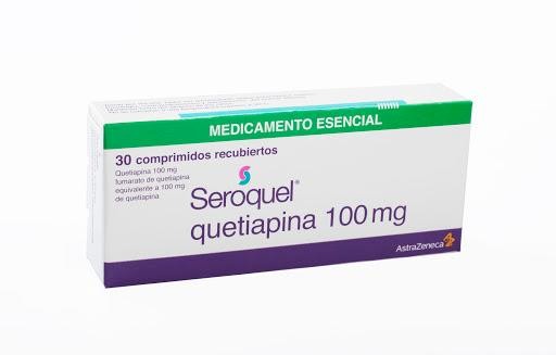 Seroquel 100Mg Comprimidos Caja X30Com. Astrazeneca Quetiapina