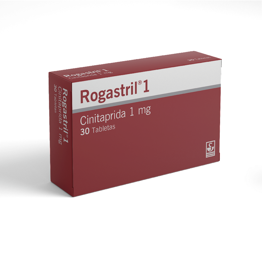 Rogastril 1 Siegfried Cinitaprida 1Mg Caja x 30Tab