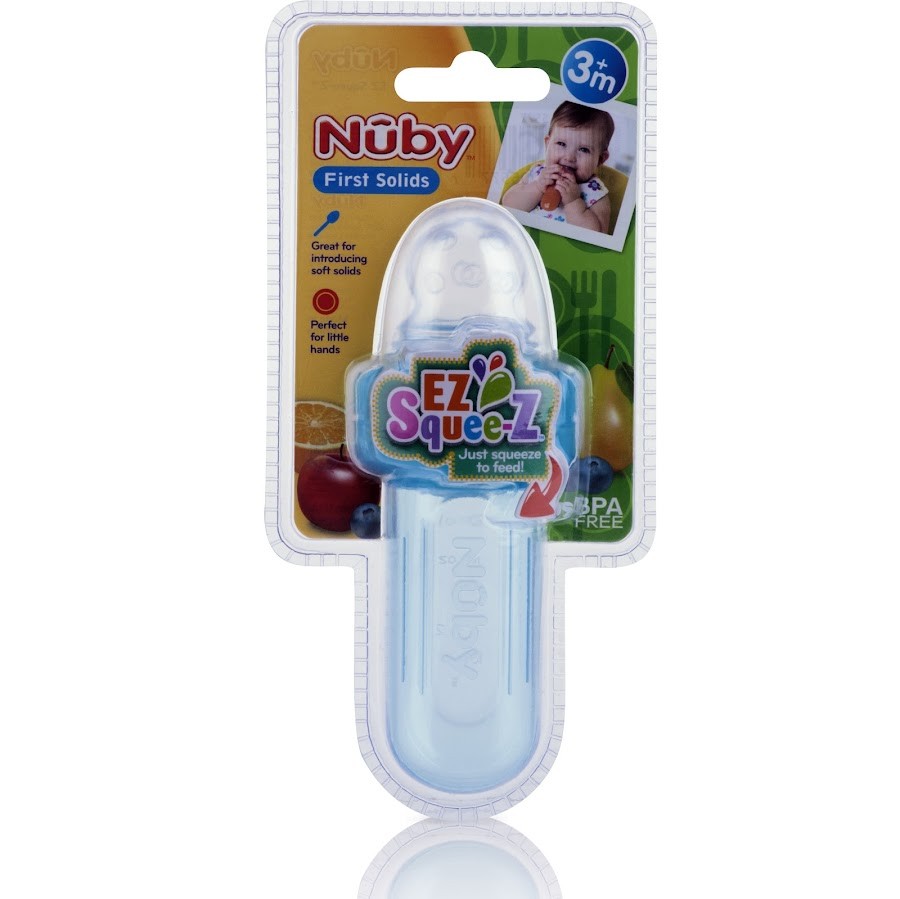 Cuchara Nuby Alimentador Solido Squeez x 1und