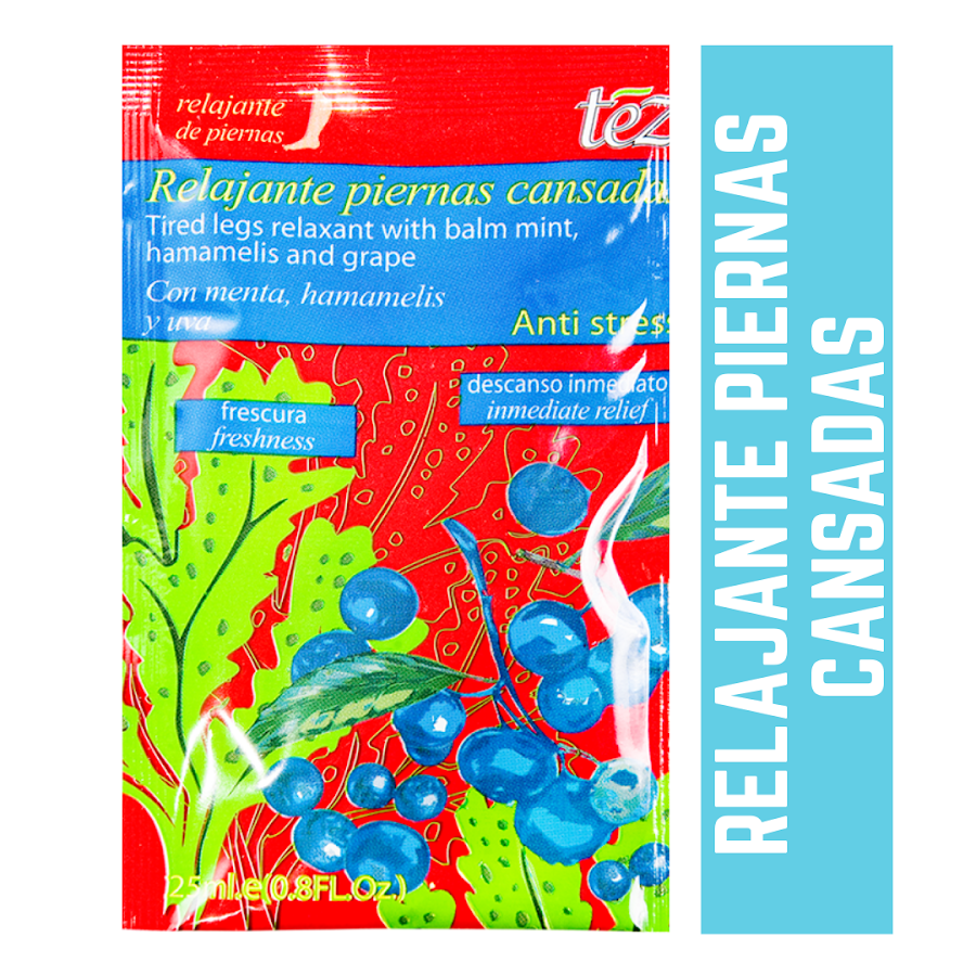 Relajante Tez Piernas Cansadas Anti Stress X25Ml.