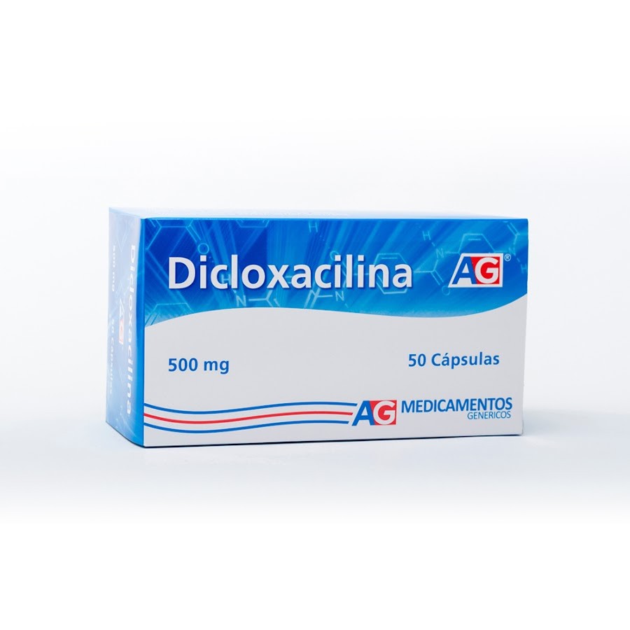 Dicloxacilina 500Mg AG Caja x 50Cap
