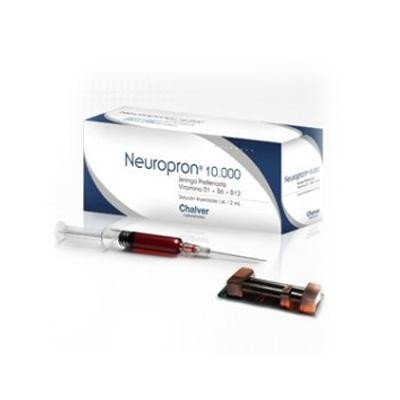 Neuropron 10000 Iny X3Amp Chalver Tiamina Piridoxina Cianocobalamina