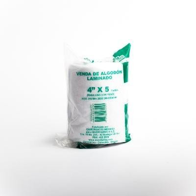 Venda Inverfarma Algodón Laminado 4X5 Yardas X1Und.