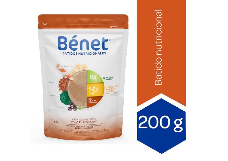 Batido Nutricional Benet Energia x 200Gr