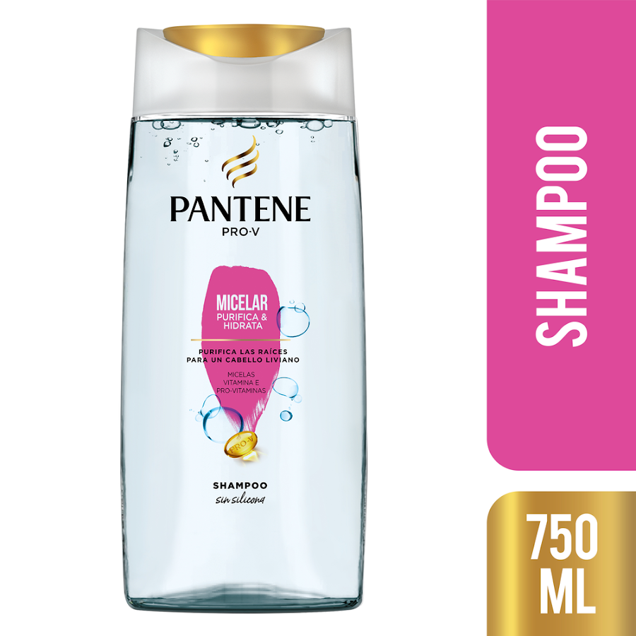 Shampoo Pantene Micelar Purifica e Hidrata x 750Ml