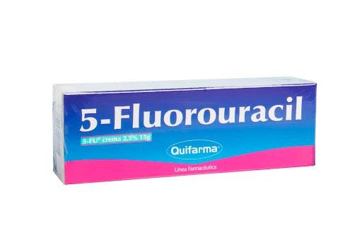 5-Fluoruracil 2.5% Crema Tubo x15G. Quifarma Fluorouracilo