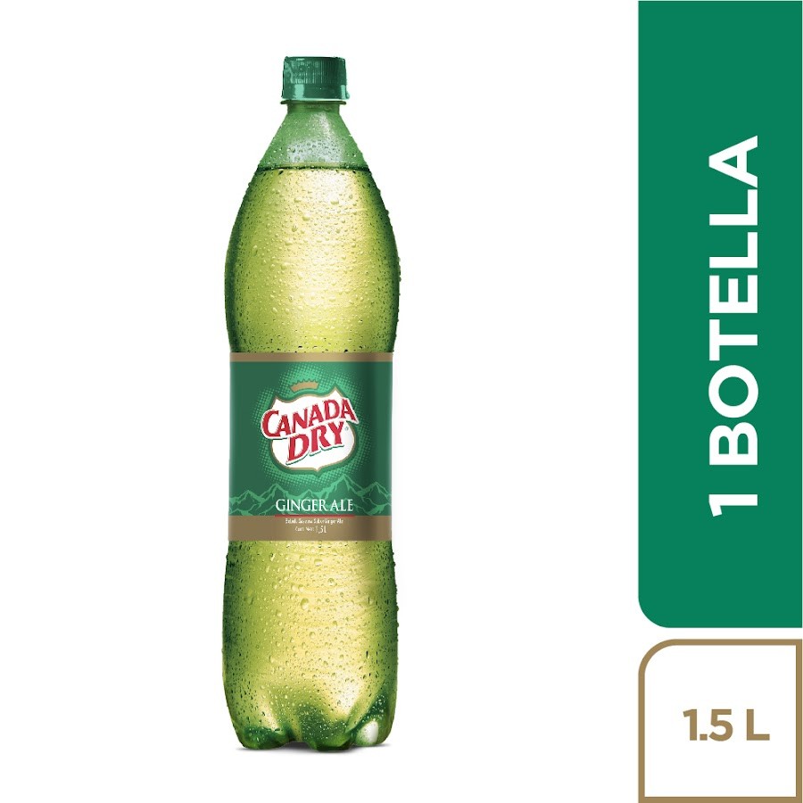 Gaseosa Canada Dry Ginger x 1.5 Litros