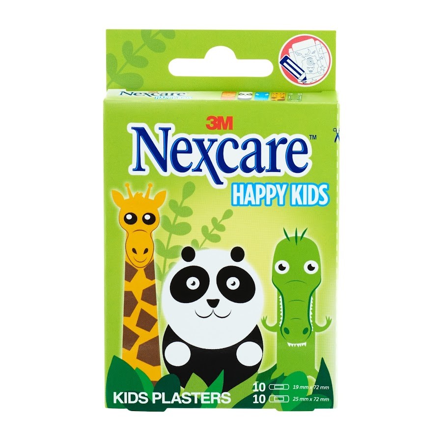Curas Niños Nexcare Animales x 20unds