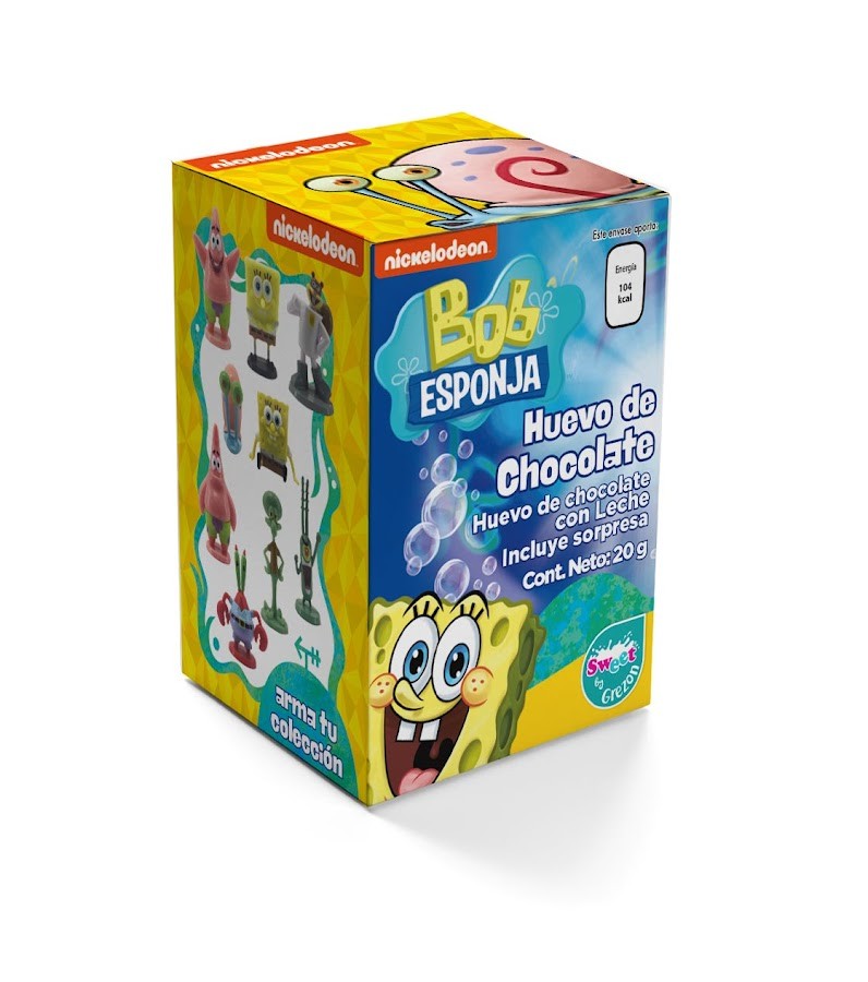 Huevo de Chocolate Grezon Surtidos Incluye Sorpresa x 20gr