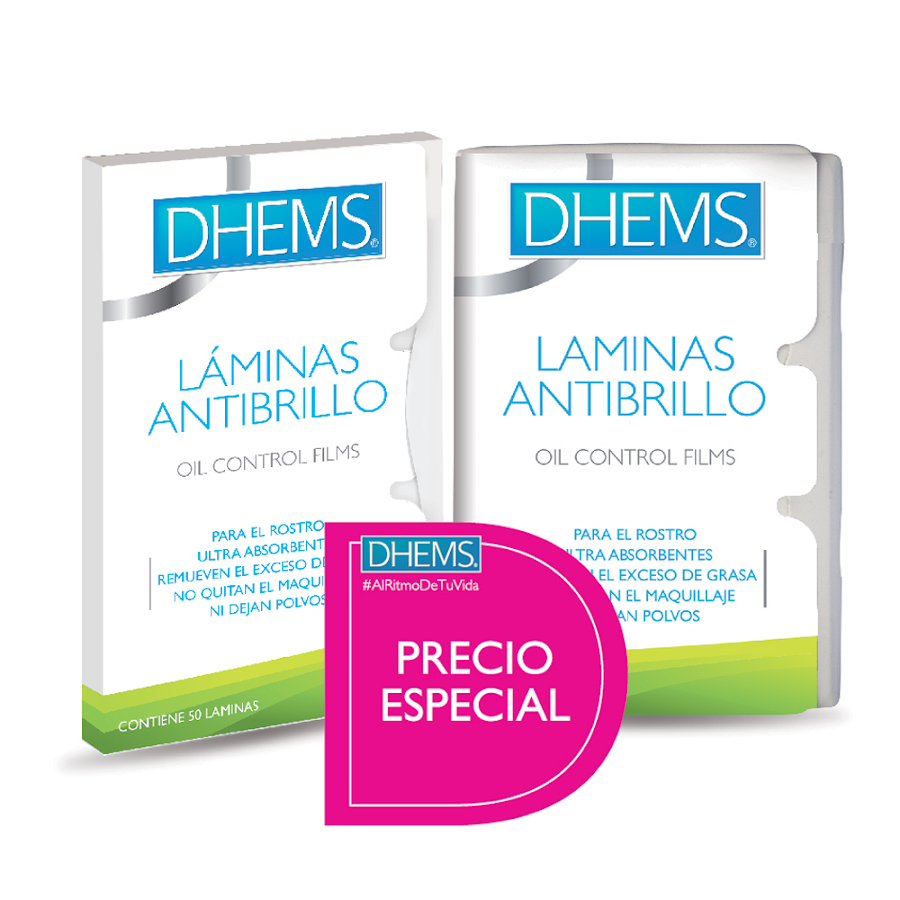 $OFERTA LAMINAS DHEMS ANTI-BRILLO X 2UND PRECIO ESPECIAL