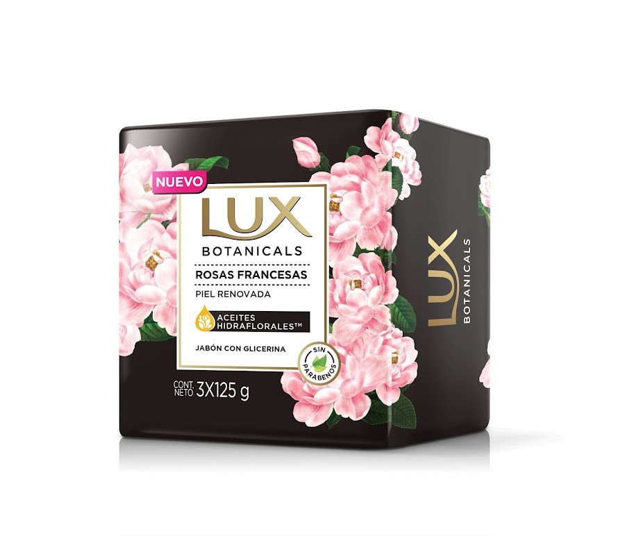 Jabón LUX Delicadeza Floral Hidra florales y Jazmín x125g. x3Und.