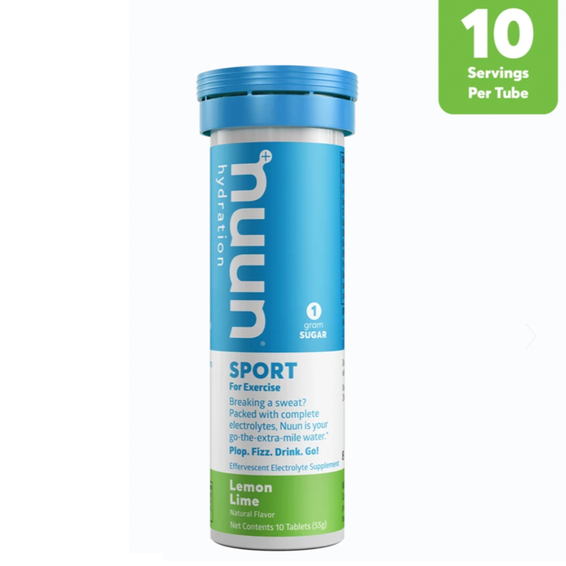 Hidratante Nuun Sport Lima Limón Tubo x10 Tabletas