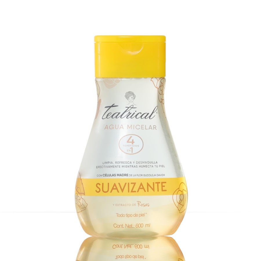 Agua Micelar Teatrical Suavizante Rosa x 600Ml
