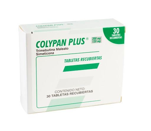 Colypan Plus 200/120Mg Tab. Caja x30Tab. Farma Trimebutina Simeticona