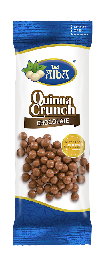PASABOCAS DEL ALBA QUINUA CHOCOLATE X 25 GR