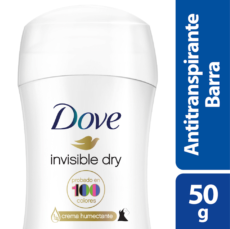Desodorante DOVE Invisible Dry 48H 0% Alcohol x50g