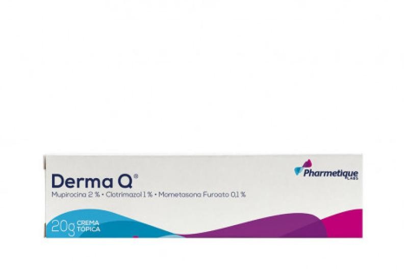 Derma Q 2/1/0.1% Pharmetique Cre.Tub.X20G. Mupirocina Clotrimazol Mometasona