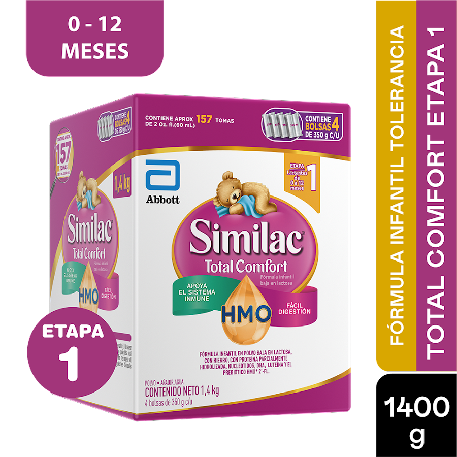 Formula Infantil Similac Etapa 1 Total Comfort Prosensitive 0-12 Meses x 1400Gr