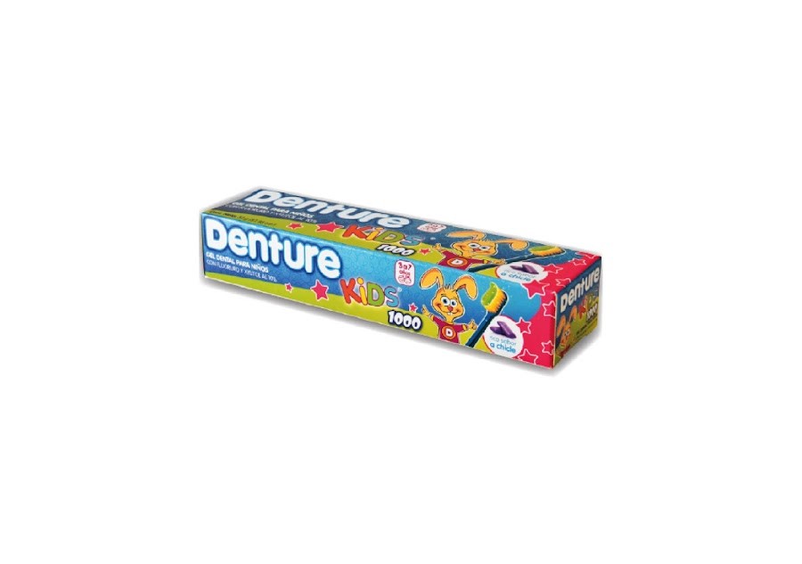 Crema Gel Dental Denture Kids 1000 x 50Gr