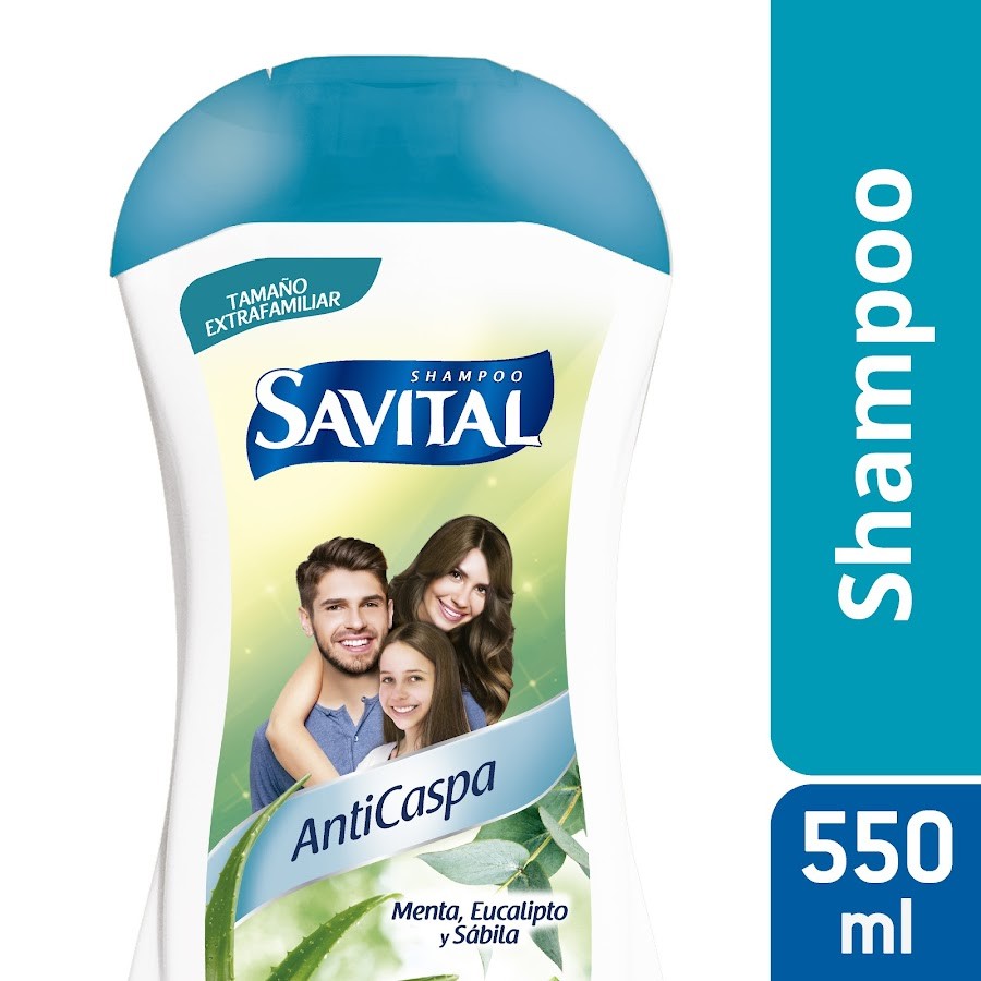 Shampoo Savital Anticaspa x 550ML