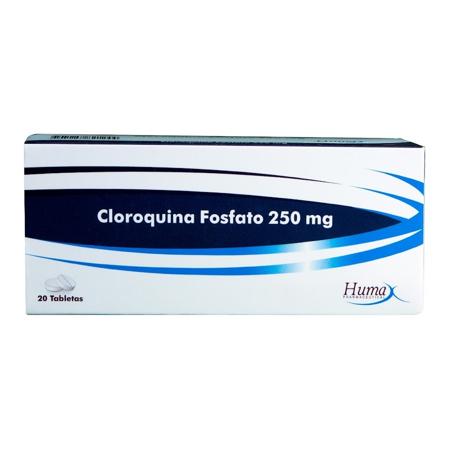 Cloroquina 250mg Humax Caja X 20 Tabletas