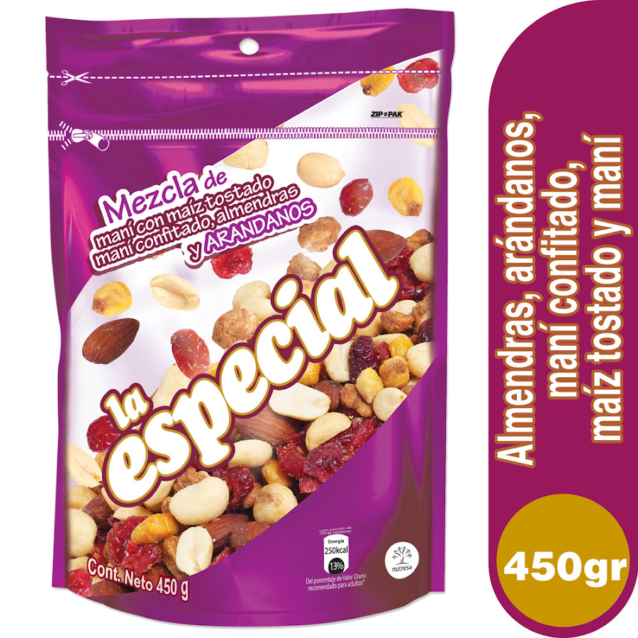 MANI LA ESPECIAL ARANDANOS X 450 GR