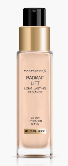 Base Radiant Lift Max Factor Pearl Bge x30ml