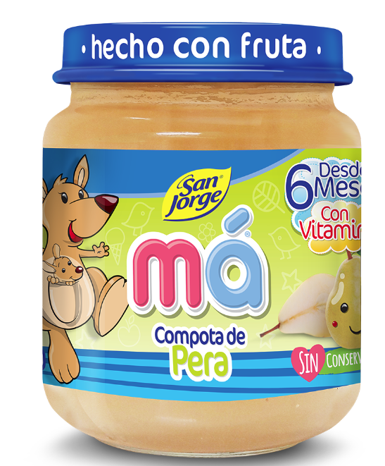 Compota de Pera San Jorge Ma x 113gr