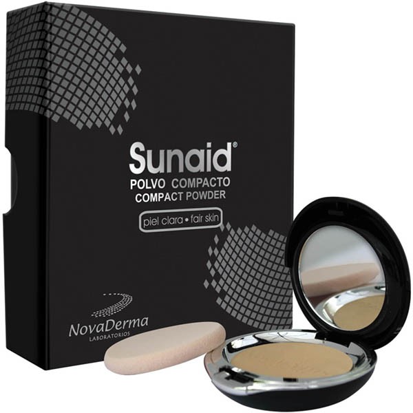 Polvo Sunaid Compacto Piel Clara X12G. X1Und.