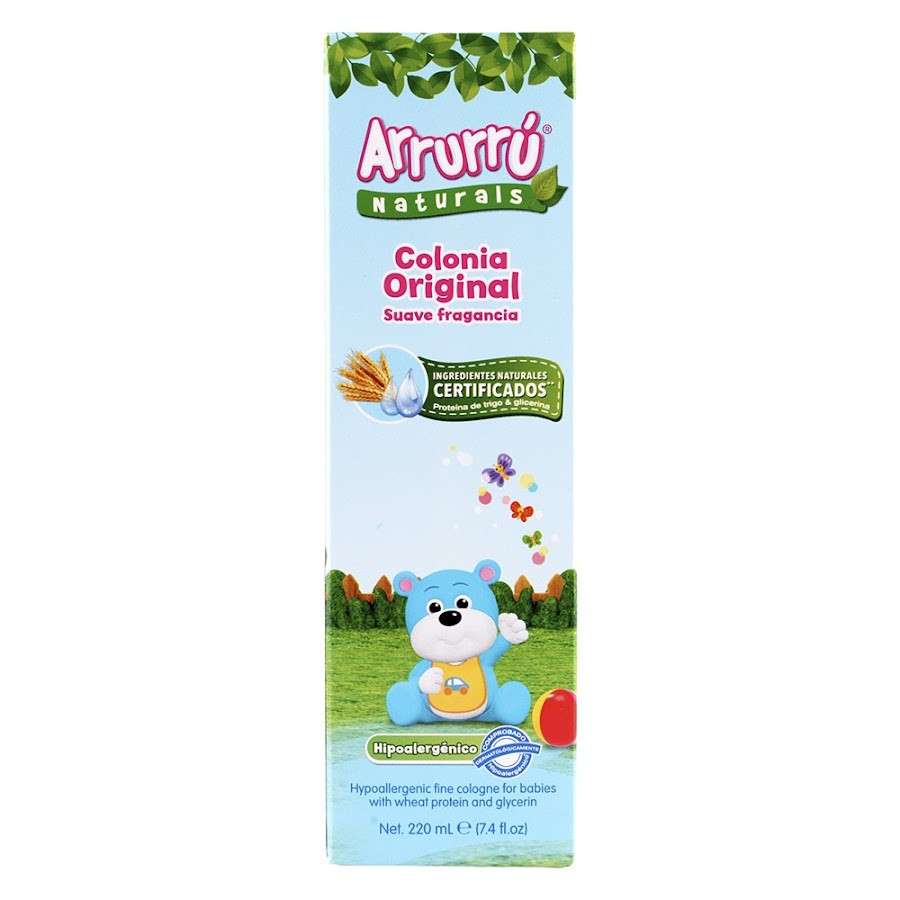 Colonia Arrurrú Naturals Fragancia Original X 220ml Azul