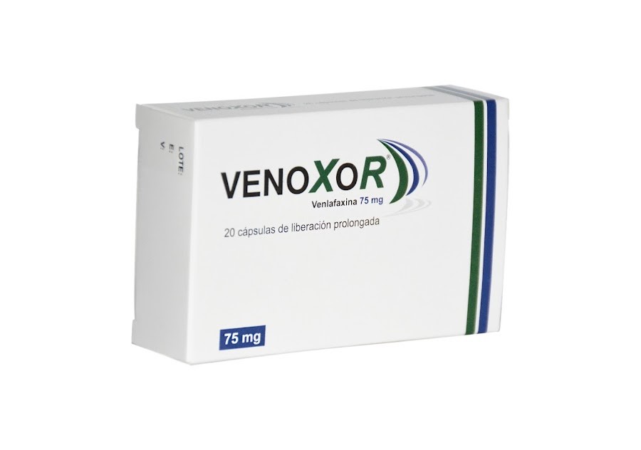 Venoxor 75mg Caja x20 Cap Venlafaxina