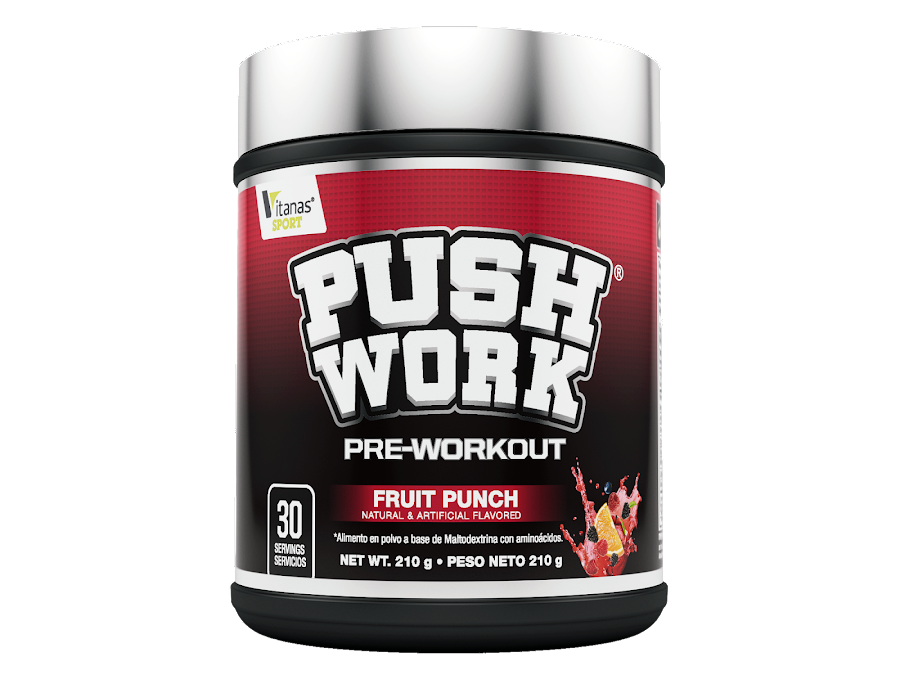 Alimento en Polvo Push Work Pre-Out Vitanas Sport x 210Gr