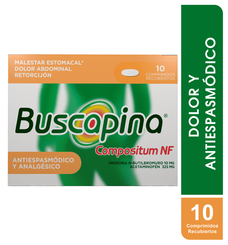 BUSCAPINA COMPOSITUM NF CAJA X10 COMP