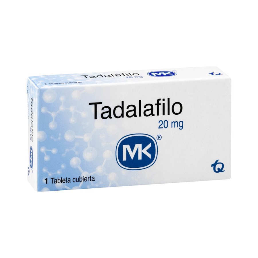 TADALAFILO MK 20 MG CAJA X 1 TAB RECUBIERTA TECNOQUIMICAS -A