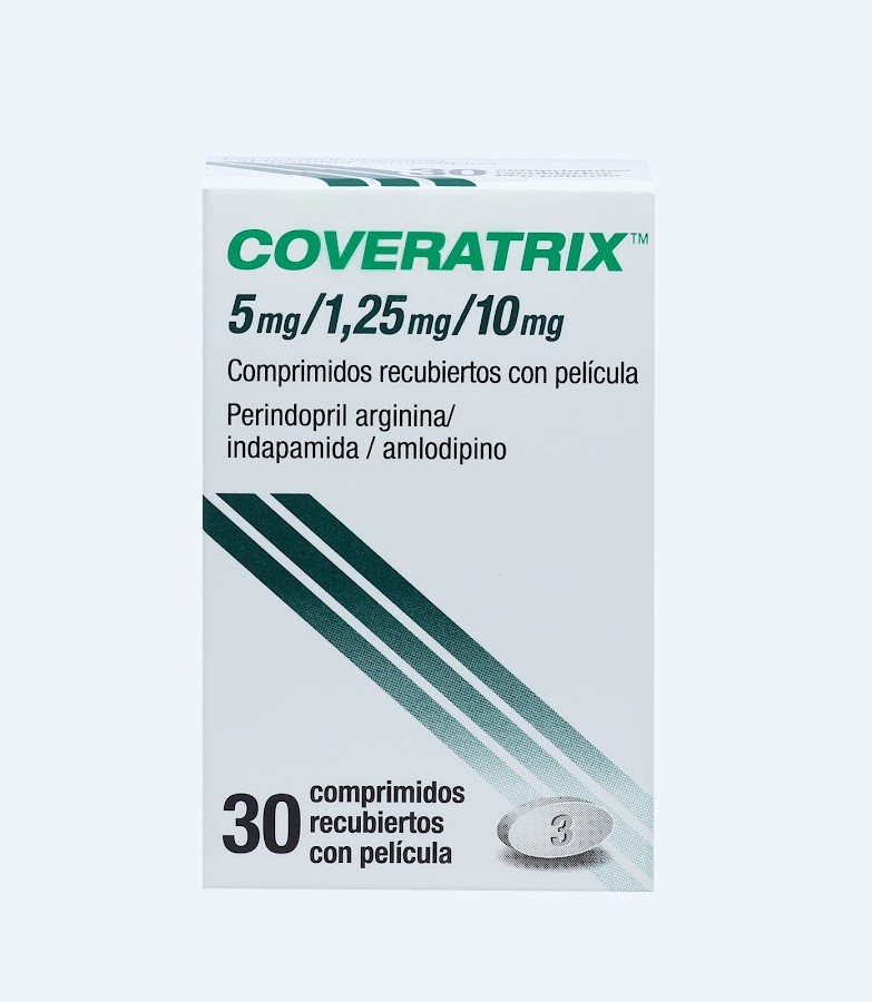 Coveratrix  10mg/1,25mg/5mg Servier caja x 30 comprimidos