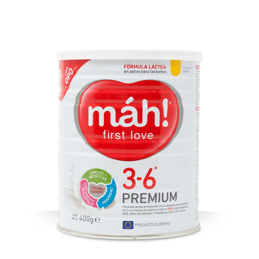 Fórmula Infantil Máh 3-6 meses Premium con OPO 400g