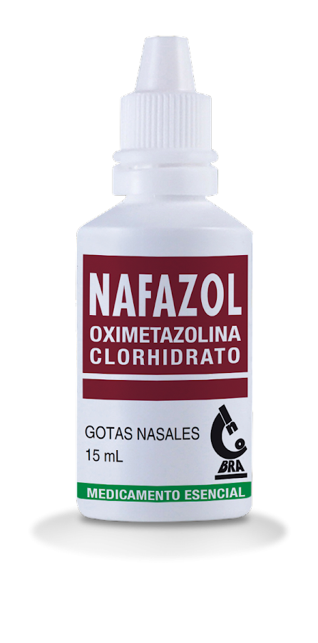 Nafazol Gotas Nasales Frasco x15Ml. Incobra Oximetazolina Clorhidrato