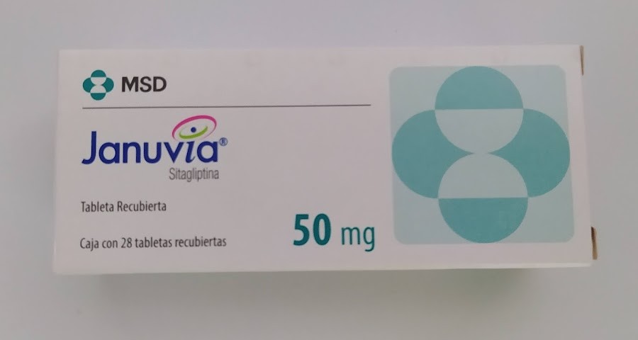 JANUVIA 50MG TABLETAS CS X 28 TAB MSD SITAGLIPTINA