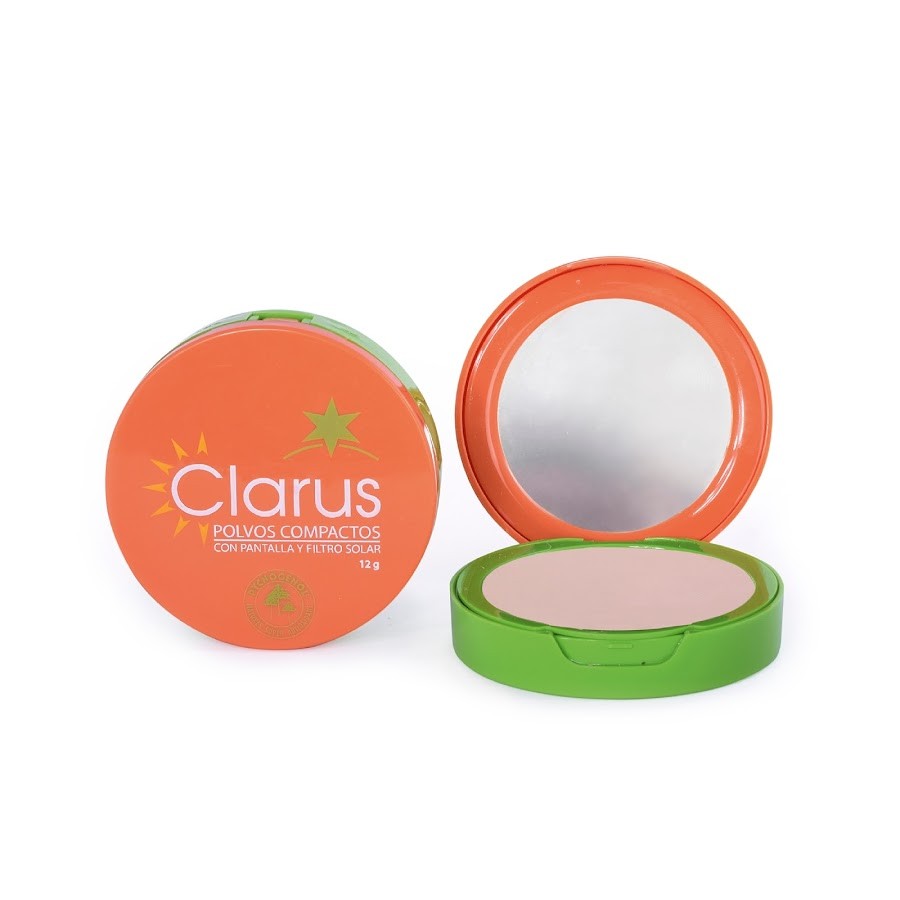 Polvos Clarus Compactos Mineral Tono Dorado x 12gr