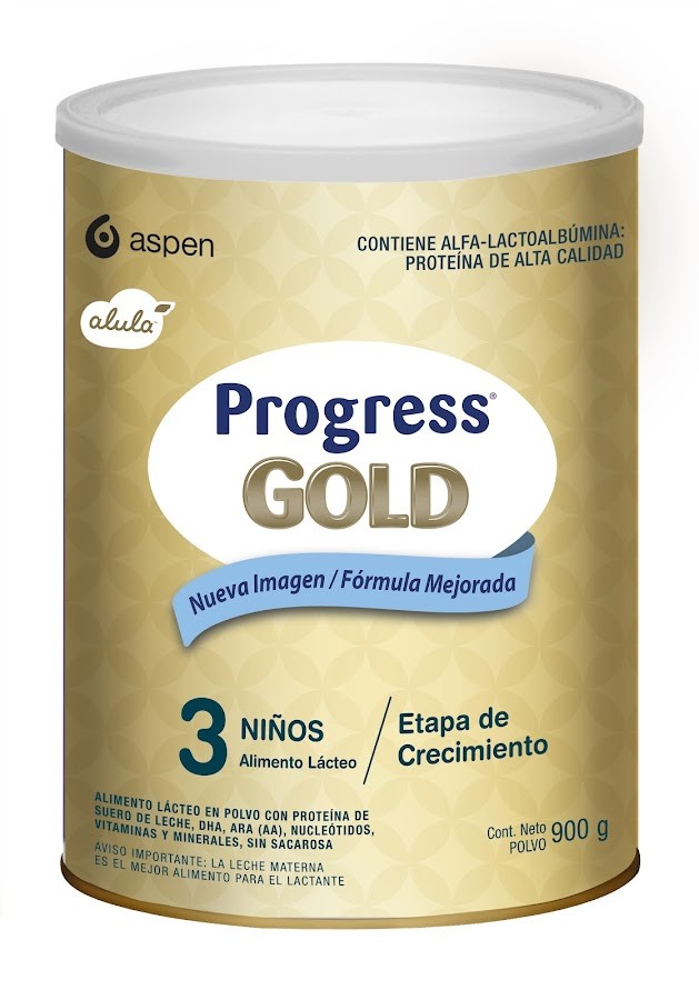 Formula  De Crecimiento Progress ALULA Gold 3 1-3 Años X900G.
