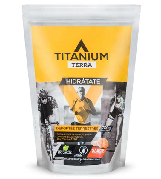Hidratante Titanium Terra Sabor Mandarina Bolsa x700gr