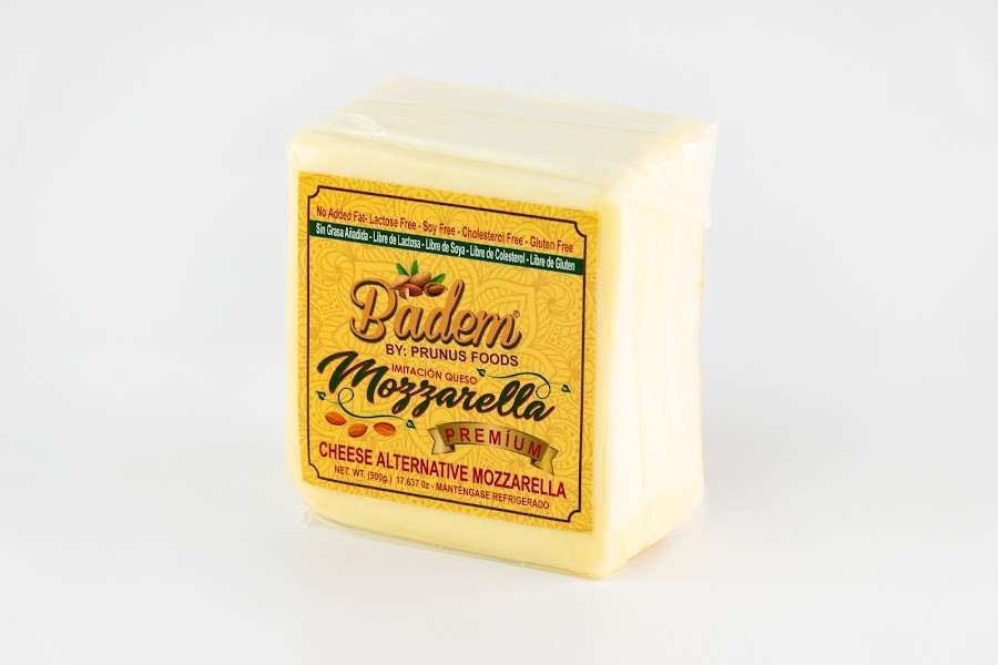 Queso De Almendra Mozarella Tajado Badem x 500Gr