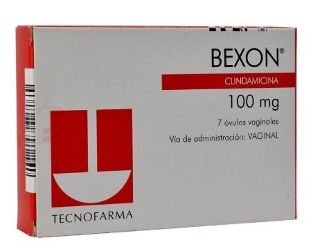 Bexon 100Mg Óvulos Caja x7Óvu. Tecnofarma Clindamicina
