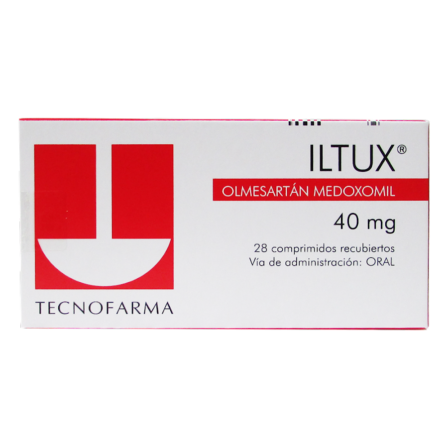 Iltux 40Gr Tecnofarma Olmesartan Medoxomil Caja x 28Tab