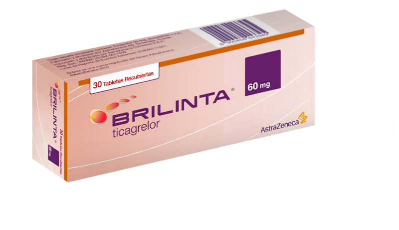 BRILINTA 60 MG X 30 TABLETAS TICAGRELOR ASTRA  ZENECA